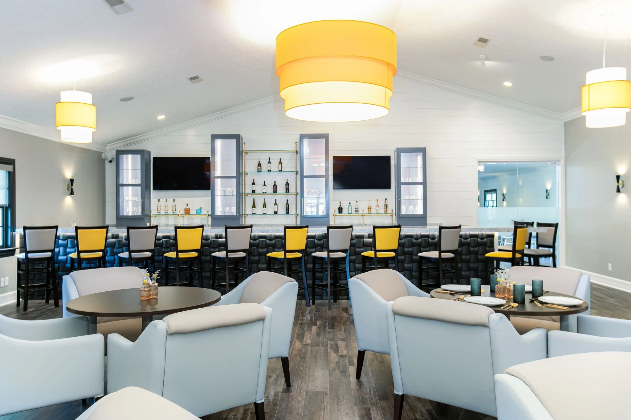 Forty One North interior dining space